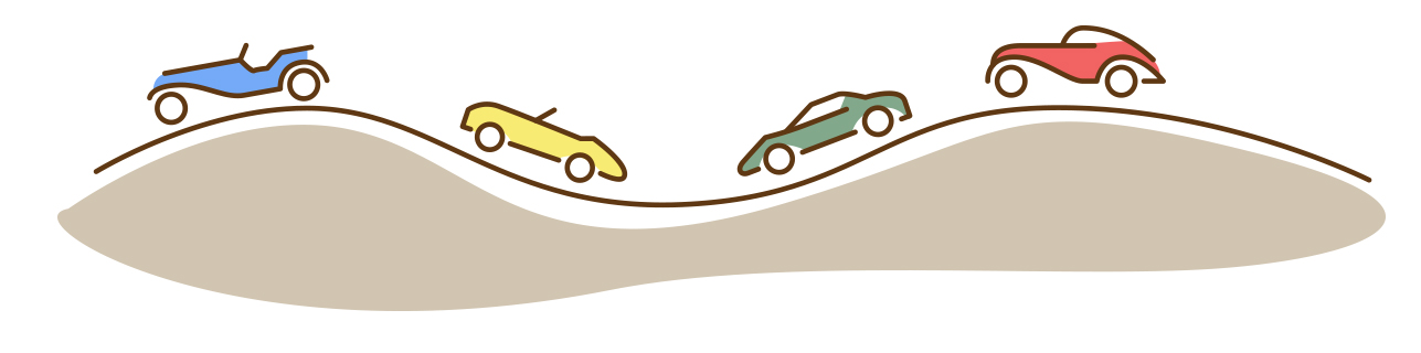 Oldtimer Rallye Illustration 1